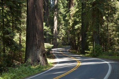 Nearing Crescent City, California
