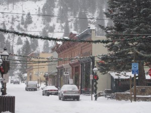 A visit to Georgetown, Colorado three days before Christmas! Cold and beautiful!