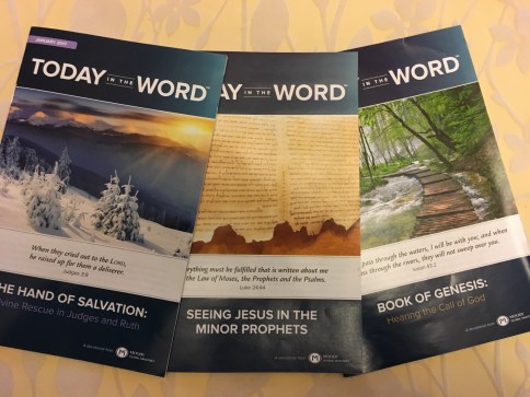 The daily devotional: Today in the Word.